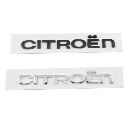 Car Styling Rear Trunk Emblem Badge Decal Decoration for Citroen Logo C5 Stickers Automobile Sticker Modification Accessories