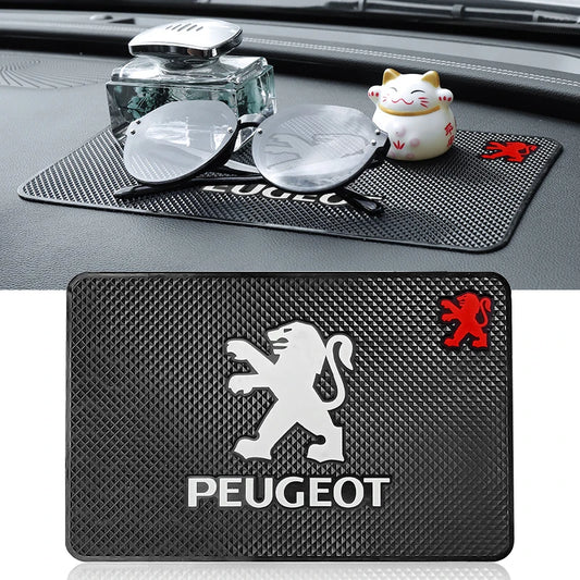 1Pcs Car Anti Slip Mat Phone Holder Non-Slip Pad Car Accessories For Peugeot 308 BB1 HX1 Partner 3008 4008 2008 5008 4007 6008