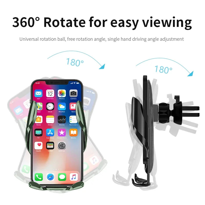 Universal Gravity Car Phone Holder Air Vent Clip Mount Stand Cell Smartphone GPS Support in Car For IPhone Xiaomi Samsung Huawei