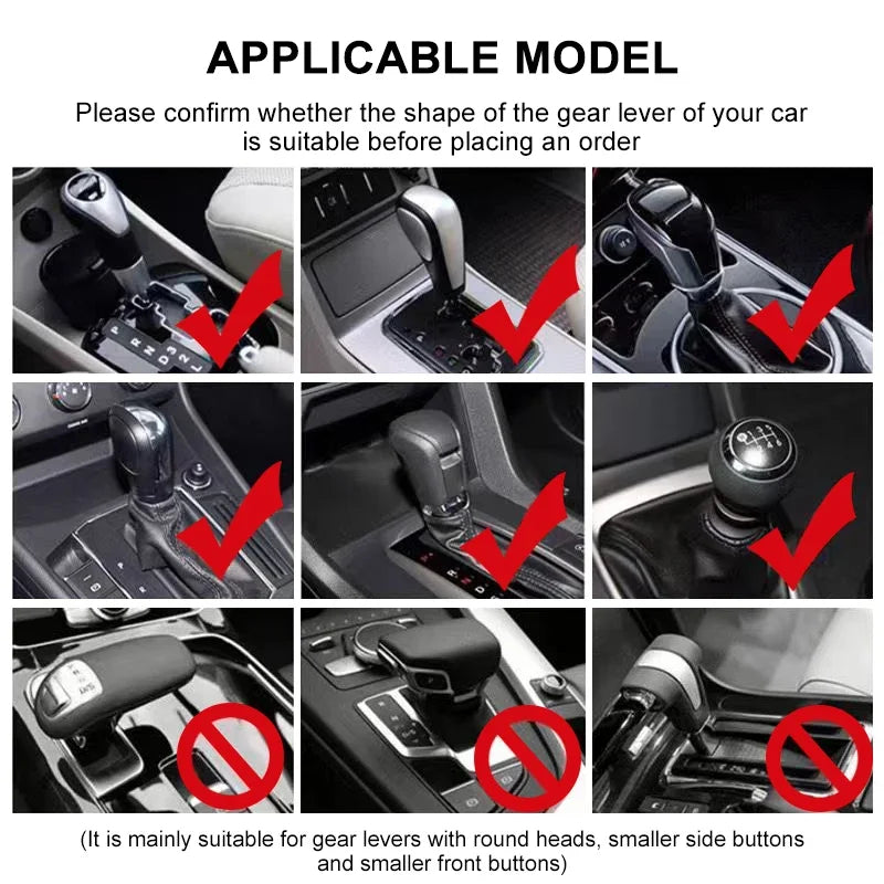 Car Gear Shift Hoodie Cover Shift Cover Gear Handle Decoration For Audi A8 A5 A6 C5 C6 C7 A7 A3 A4 B5 B6 B7 B8 B9 D3 Q3 Q5 Q7 TT