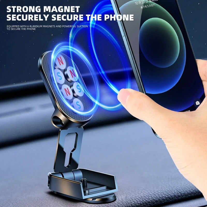 720 Rotatable Magnetic Car Phone Holder For Mercedes Benz C180 C200 C260 C300 W108 W124 W126 W140 W168 W169 Auto Accessories