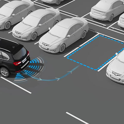 Multiple Radar Parking Sensor Kit Backlight Parktronic LED Display System Backup Monitor Detector Assistant 4/6/8 Sensor Alarm