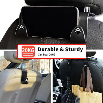 Automotive Hooks Seat Back Interior Multifunction Hook Car Accessories For Citroen C4 C3 C2 C1 DS3 Berlingo Xsara Grand Jumpy C8