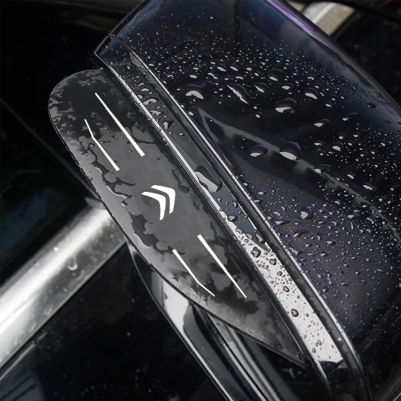 Car Rearview Mirror Rain Eyebrow Rainproof Cover Visor Accessories For Citroen C4 C3 C2 C1 DS3 Berlingo Xsara Grand Jumpy C8 C15