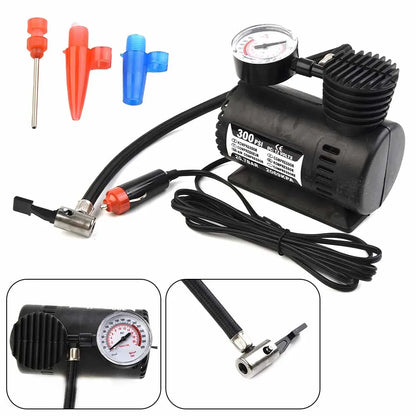 Portable Tire Air Compressor DC 12V Car Electric Air Pump 300psi Air Compressor Tire For Inflator Car Tires Truck Tools