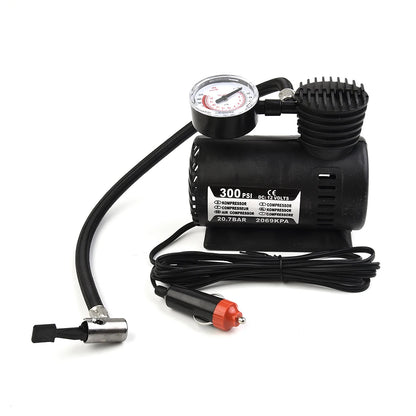 Portable Tire Air Compressor DC 12V Car Electric Air Pump 300psi Air Compressor Tire For Inflator Car Tires Truck Tools