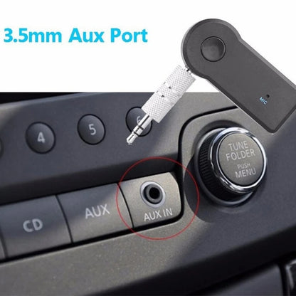 New best-selling AUX car Bluetooth audio receiver paired with 3.5mm wireless audio adapter Car Bluetooth converter