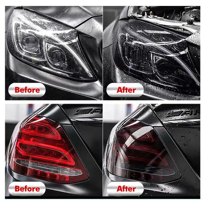 Gloss Transparent Light Black Smoke Vinyl Film Tint Waterproof for Headlights Taillight Wrap Cover Film Armored Film for Car