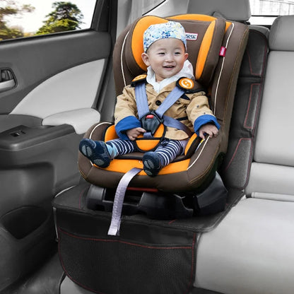 Car Seat Protection Cushion Child Safety Seat Anti-slip Cushion Cover Wear-resistant Shock-absorbing Car Interior Seat Supplies