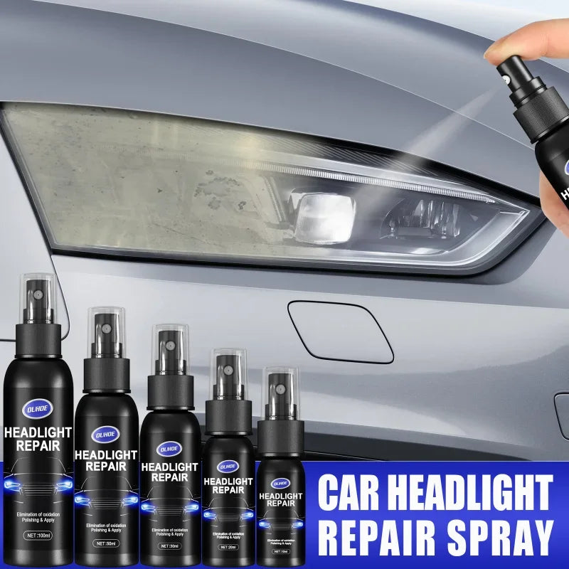 Car Light Polishing Agent Scratch Remover Repair Fluid Headlight Renewal Polish and Maintenance Liquid Car Accessories