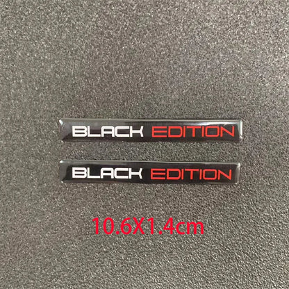 Car Accessories 3D Aluminum LIMITED EDITION Emblem Badge Car Stickers Decal For Audi Honda Opel Toyota Mercedes Mazda Motorcycle