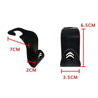 Automotive Hooks Seat Back Interior Multifunction Hook Car Accessories For Citroen C4 C3 C2 C1 DS3 Berlingo Xsara Grand Jumpy C8