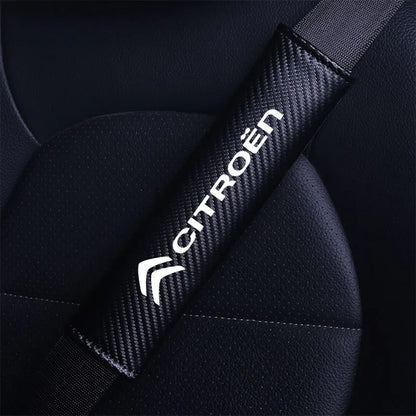 Car Safety Belt Cover Shoulder Pad For Citroen C1 C2 C4 C5 C3 C4L C8 Berlingo Xsara Picasso C-ELYSEE JUMPY NEMO VTS Accessories