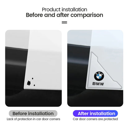 2Pcs Silicone Car Door Corner Cover Anti-Collision Scratch Protection Stickers For BMW X1 X2 X3 X5 X4 X6 X7 G30 G20 G32 G11 G12